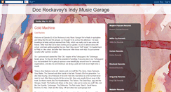 Desktop Screenshot of docrockavoysindymusicgarage.blogspot.com