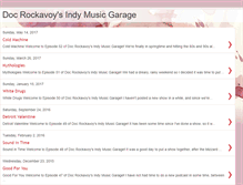 Tablet Screenshot of docrockavoysindymusicgarage.blogspot.com