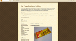 Desktop Screenshot of chocolate-diary.blogspot.com