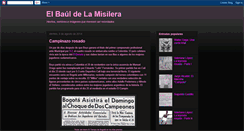 Desktop Screenshot of elbauldelamisilera.blogspot.com