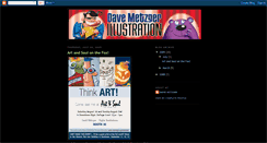 Desktop Screenshot of davemetzgerillustration.blogspot.com