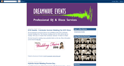 Desktop Screenshot of dreamwaveevents.blogspot.com