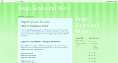 Desktop Screenshot of goldenwoodsoap.blogspot.com