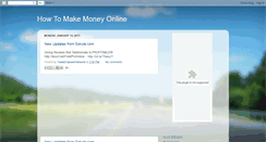 Desktop Screenshot of howtomakemoneyonline199.blogspot.com