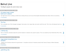 Tablet Screenshot of beirutlive.blogspot.com