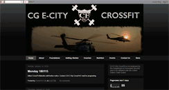 Desktop Screenshot of e-citycrossfit.blogspot.com