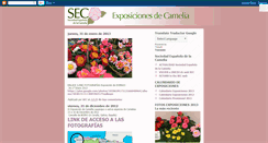 Desktop Screenshot of exposicionescamelia.blogspot.com