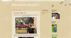 Desktop Screenshot of mnknights.blogspot.com