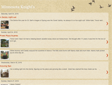 Tablet Screenshot of mnknights.blogspot.com