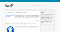 Desktop Screenshot of ebenk789.blogspot.com
