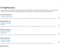 Tablet Screenshot of livingtuscany.blogspot.com