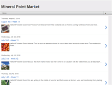 Tablet Screenshot of mineralpointmarket.blogspot.com