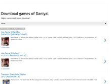 Tablet Screenshot of compressedgamesofdaniyal.blogspot.com