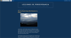 Desktop Screenshot of leccionesdeperseverancia.blogspot.com