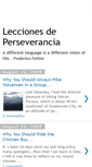 Mobile Screenshot of leccionesdeperseverancia.blogspot.com