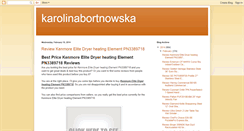 Desktop Screenshot of karolinabortnowska.blogspot.com
