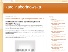 Tablet Screenshot of karolinabortnowska.blogspot.com