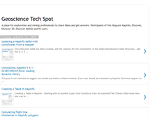 Tablet Screenshot of geosciencetechspot.blogspot.com