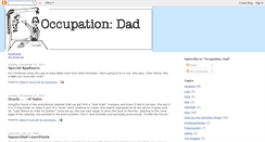 Desktop Screenshot of occupationdad.blogspot.com