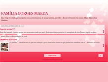 Tablet Screenshot of familiaborgesmaeda.blogspot.com