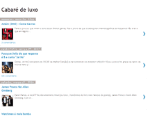 Tablet Screenshot of cabaredeluxo.blogspot.com