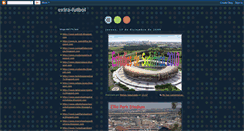 Desktop Screenshot of extrax-futbol.blogspot.com