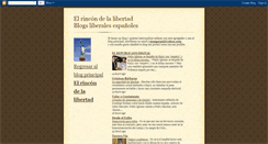 Desktop Screenshot of elrincondelalibertadblogs4.blogspot.com