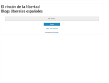 Tablet Screenshot of elrincondelalibertadblogs4.blogspot.com