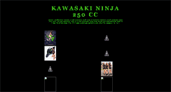 Desktop Screenshot of kawasakininja250cc.blogspot.com