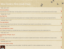 Tablet Screenshot of misscardesfirstgrade.blogspot.com