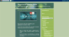 Desktop Screenshot of fpfsistemasgestao.blogspot.com