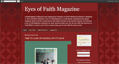 Desktop Screenshot of eyesoffaithmagazine.blogspot.com