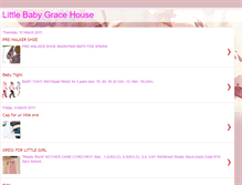 Tablet Screenshot of littlebabygracehouse.blogspot.com