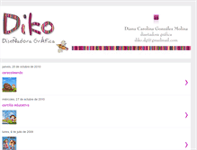 Tablet Screenshot of dikoilustra.blogspot.com