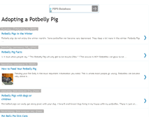 Tablet Screenshot of adoptingapotbellypig.blogspot.com