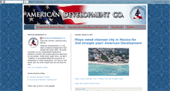 Desktop Screenshot of americandevelopment.blogspot.com