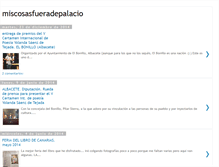 Tablet Screenshot of miscosasfueradepalacio.blogspot.com