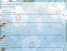 Tablet Screenshot of lasamigasdeldesvan.blogspot.com