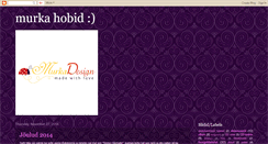 Desktop Screenshot of murkahobid.blogspot.com