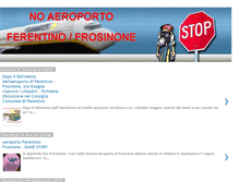 Tablet Screenshot of noaeroporto-ferentino-frosinone.blogspot.com