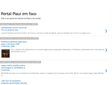 Tablet Screenshot of piauiemfoco.blogspot.com