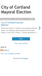 Mobile Screenshot of erikacortlandelection.blogspot.com