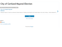 Tablet Screenshot of erikacortlandelection.blogspot.com