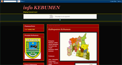 Desktop Screenshot of info-kebumen-jateng.blogspot.com