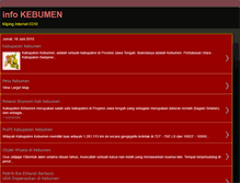 Tablet Screenshot of info-kebumen-jateng.blogspot.com