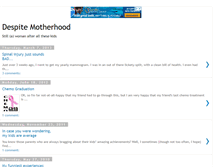 Tablet Screenshot of despitemotherhood.blogspot.com