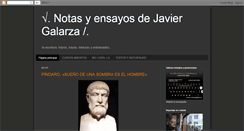 Desktop Screenshot of javiergalarzants.blogspot.com