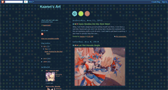 Desktop Screenshot of kaarensart.blogspot.com