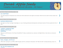 Tablet Screenshot of duvalappleseeds.blogspot.com