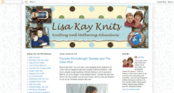 Desktop Screenshot of lisakayknits.blogspot.com
